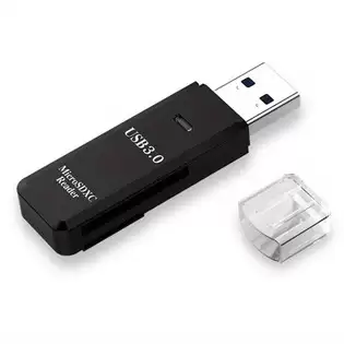 Pay Only $7.99 For Usb 3.0 Sd Card Reader 5gbps Transmission Speed For Tv, Laptop, Computer, Camera - Black With This Coupon Code At Geekbuying
