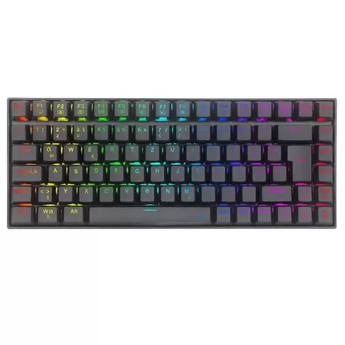 Pay Only $35.99 For Redragon K629-rgb 75% Rgb Backlight Mechanical Gaming Keyboard 84 Keys Red Switch De Layout- Black With This Coupon Code At Geekbuying