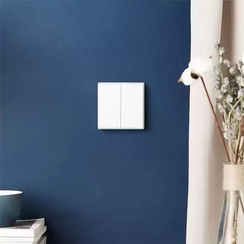 Order In Just $21.99 Aqara Wxkg07lm Wireless Smart Wall Switch App / Voice Control Over-heat Protection - Double Button With This Discount Coupon At Geekbuying