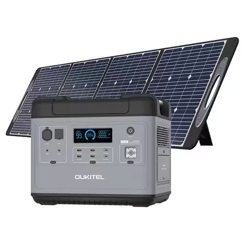 Pay Only $1599.00 For Oukitel P2001 Ultimate 2000w Portable Power Station + Oukitel Pv200 200w Foldable Solar Panel, 2000wh Lifepo4 Mppt Solar Generator With Pure Sine Wave Ac Outlets, Qc3.0 & Usb-c Pd 100w, Super Fast Recharge Durable Generator For Home Outdoor Camping With This Coupon Code At Geek