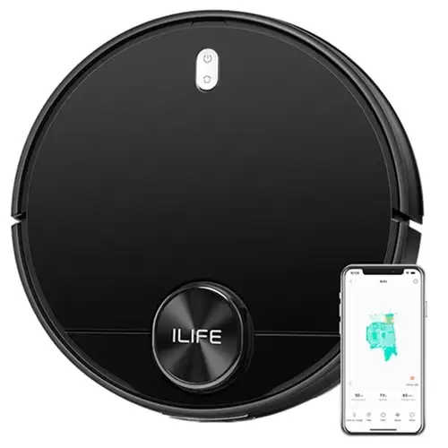 Pay Only $309.99 For Ilife A11 Robot Vacuum Cleaner 3 In 1 Vacuuming Sweeping And Mopping Lds Navigation 4000pa Suction 450ml Dust Box 5200mah Battery 150min Runtime, Multi-floor Mapping App Control - Black With This Coupon Code At Geekbuying
