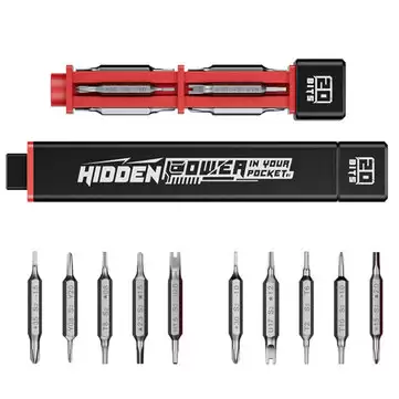 Get 21.6% Off On Jm-8195 Multifunction Magnetic Precision Screwdriver 10pcs Drill Bits With This Banggood Discount Voucher