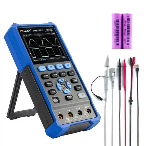 Order In Just $184.00 Owon Hds2102s 3 In 1 Digital Oscilloscope Multimeter Signal Generator, 100mhz Bandwidth, 500msa/s Sampling Rate, 20000 Counts - Eu Plug With This Discount Coupon At Geekbuying