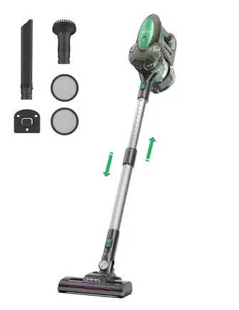 Get Upto 10% Off On Vactidy V8 Handheld Cordless Vacuum Cleaner,20kpa Suction,1.2l Dustbin,led Electric Brush Head,2200mah Detachable Battery,35min Runtime,for Carpet Pet Hair Cleaning