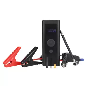 Get Upto 10% Off On Kroak 150psi 12000mah Air Pump With Jump Starter Power Bank Led Light All In One Portable Emergency Compressor For Car Bike Motocycle Balls