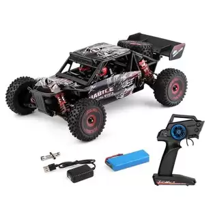 Pay Only $149.99 For Wltoys 124016 V2 Upgraded 4300kv Motor 1/12 2.4g 4wd 75km/h Metal Chassis Brushless Off-road Desert Truck Rc Car 1 Battery With This Coupon Code At Geekbuying