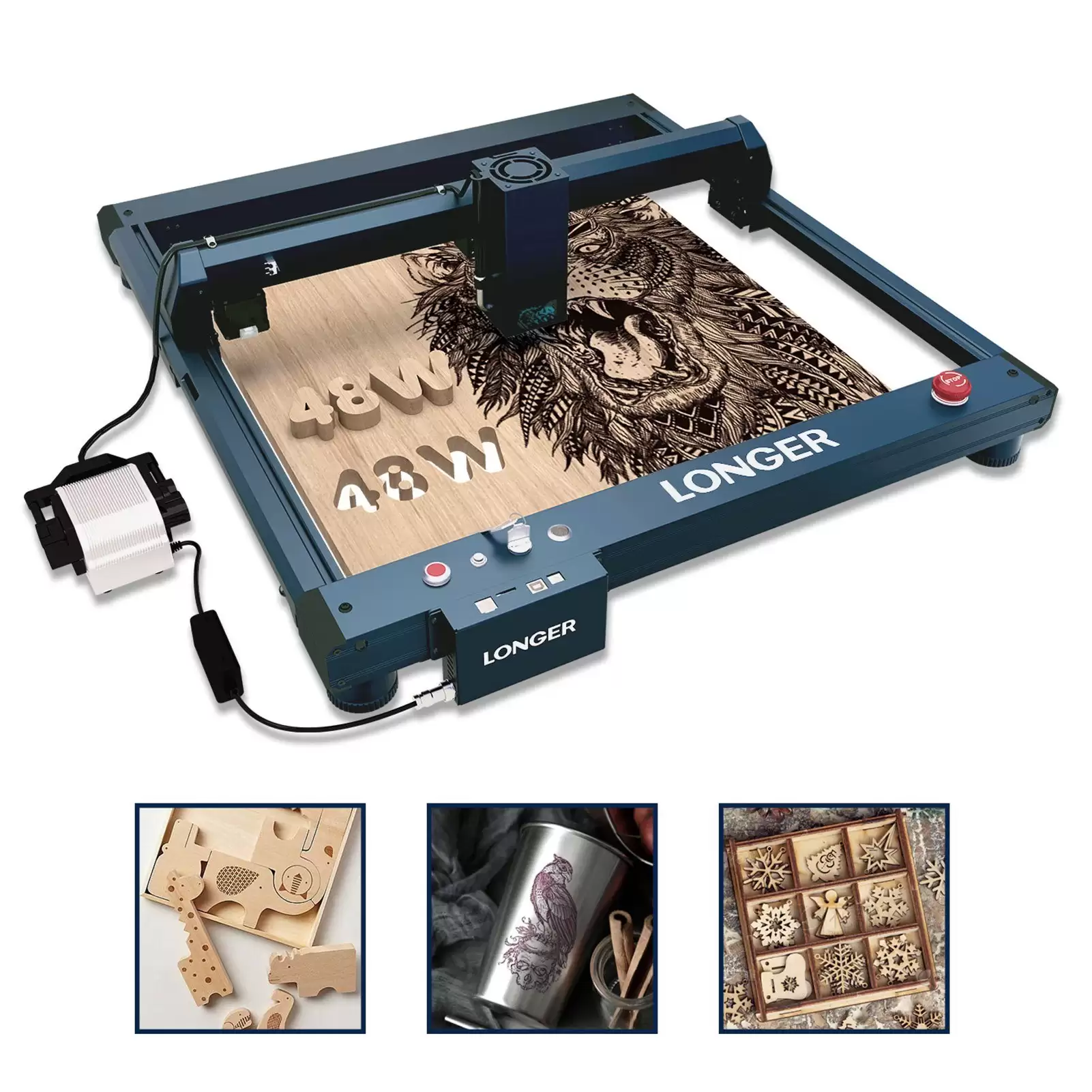 Order In Just €879 Longer Laser B1 40w Laser Engraver With Smart Air Assist System With This Discount Coupon At Tomtop