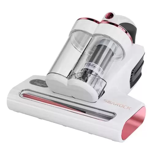 $10.65 Off For Smarock S10 Smart Dual-cup Mite Cleaner 13kpa Suction 500w Power Metal Brushroll Multi-directional Heating Professional Uv Light Ultrasonic Tech 99.9% Removing Mites 0.5l Dust Cup - White With This Discount Coupon At Geekbuying