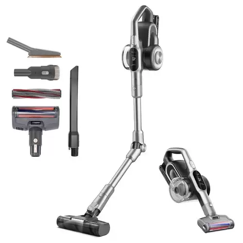 Pay Only $299.45 For Jimmy H10 Flex Handheld Cordless Vacuum Cleaner 245aw 26kpa Suction Intelligent Dust Sensor Auto Power Adjust 2500mah Battery 80mins Runtime 0.6l Dust Cup With Led Headlights - Silver With This Coupon Code At Geekbuying