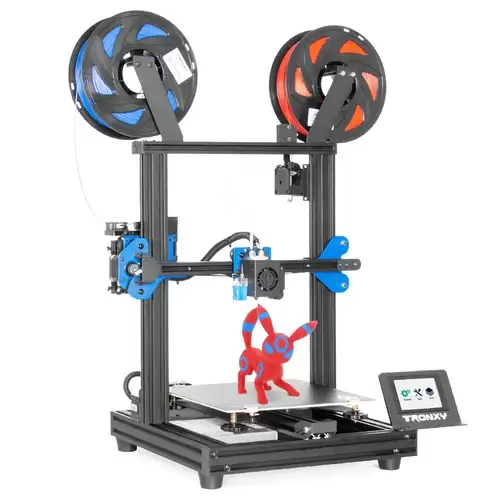 Pay Only $297.70 For Tronxy Xy-2 Pro 2e Dual Color 3d Printer, Dual Titan Extruders, Auto Leveling, Filament Runout Detection, Ultra Quiet Printing, Printing Size 255*255*245mm With This Coupon Code At Geekbuying