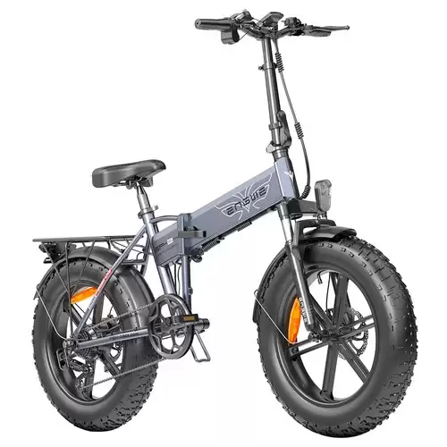 Pay Only $1,026.83 For Engwe Ep-2 Pro Folding Electric Bike 2022 Version 20 Inch Fat Tire 750w Motor 13ah Battery 42km/h Max Speed 120km Range Mountain Beach Snow Bicycle Dual Disc Brake - Gray With This Coupon Code At Geekbuying