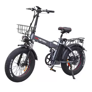 36.77% Off On Drvetion At20 Electric Bike 48v 15ah Battery 750w Motor 20*4inch Tir