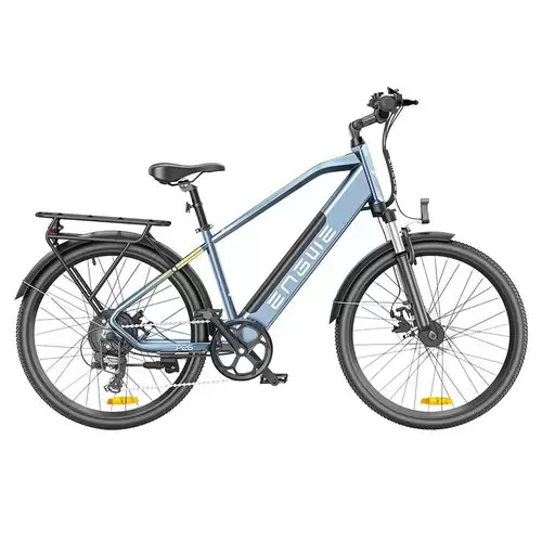 Order In Just $1149.00 Engwe P26 Mountain E-bike 26 Inch Tire 36v 250w Motor 25km/h Max Speed 17ah Battery 100km Range Shimano 7-speed Gear Front Suspension Electric Bike - Blue With This Discount Coupon At Geekbuying
