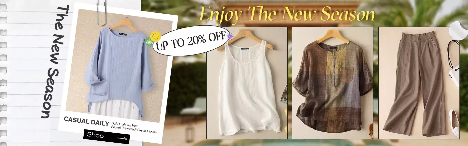 Get Upto 20% Off On New Seasons At Newchic Deal Page