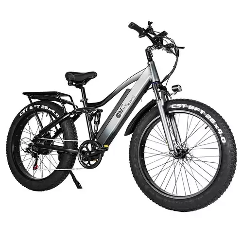 Order In Just €1139.99 Cmacewheel Tp26 Electric Bike 26*4.0 Inch Cst Tire 750w Motor 40-45km/h Max Speed 17ah Battery With This Discount Coupon At Geekbuying