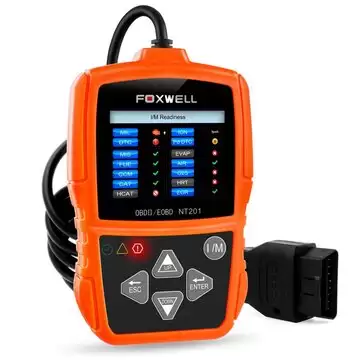 Get 65.23% Off On Foxwell Nt201 Eobd Obd2 Car Automotive Scanner Engine Light Fault Code With This Banggood Discount Voucher