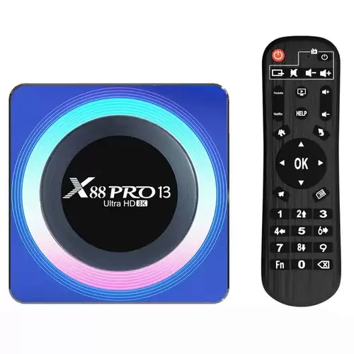 Pay Only $1,189.14 For X88 Pro 13 Rk3528 Tv Box 4gb Ram 32gb Rom, Android 13, Wifi 6, Bluetooth 5.0, 4k Output - Eu With This Coupon Code At Geekbuying