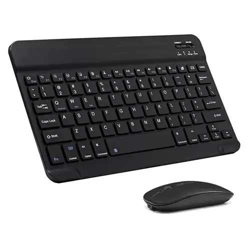 Order In Just $12.99 Ultra-slim Bluetooth Keyboard And Mouse Combo Rechargeable Portable Wireless Keyboard Mouse Set - Black With This Discount Coupon At Geekbuying