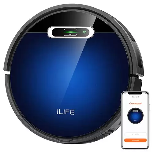 Order In Just $99.99 Ilife B5 Max Robot Vacuum Cleaner 2000pa Suction 2 In 1 Vacuuming And Mopping 600ml Large Dust Box 1l Dust Bag Real-time Drawing App Control - Blue With This Discount Coupon At Geekbuying