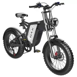 Pay Only €1449.99 For Gunai Mx25 Electric Mountain Bike 20*4.0 Inch Fat Tires 1000w Brushless Motor 50km/h Max Speed 48v 25ah Battery Shimano 7-speed 75km Mileage Range 200kg Payload Electric Bicycle - Black With This Coupon Code At Geekbuying