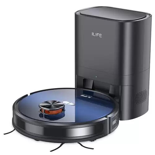 Pay Only $319.99 For Ilife T10s Robot Vacuum Cleaner, 2 In 1 Vacuum And Mop, Self-emptying Station, 3000pa Suction, 2.5l Dust Bag, Lds Navigation, 150 Mins Runtime, Save Up To 5 Maps, App & Voice Control - Gradient Blue With This Coupon Code At Geekbuying