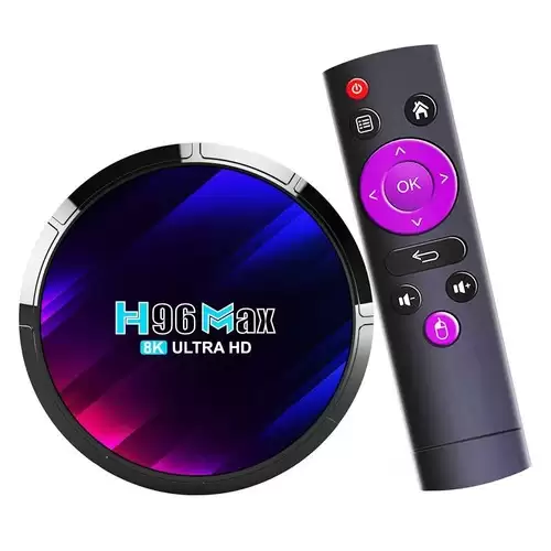 Order In Just $833.14 H96 Max Rk3528 Tv Box, Quad Core Arm Cortex A53, Android 13, 2gb Ram 16gb Rom, 8k Output Wifi 6 - Eu With This Discount Coupon At Geekbuying