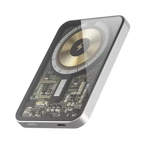 Pay Only $45.88 For Hinovo Mb1-5000xw Wireless Portable Charger, 5000mah Magnetic Wireless Power Bank, Pd 20w Fast Charging, Cyberpunk Style With This Coupon Code At Geekbuying