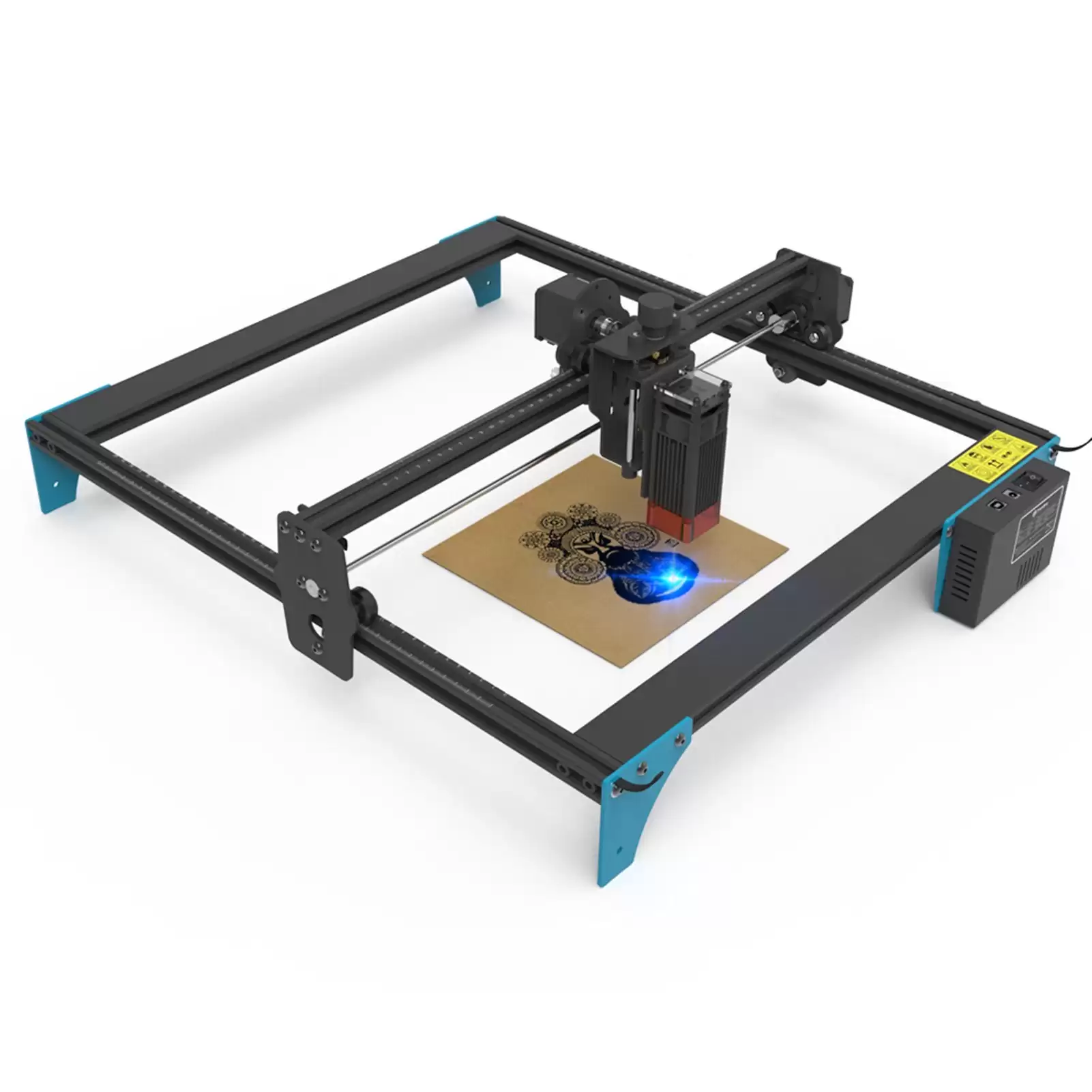 Order In Just $147 [eu Warehouse] 55% Off Lc400 Pro 5w Laser Engraver Diy Laser Engraving Machine At Tomtop