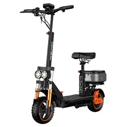 Order In Just $795.12 Kukirin M5 Pro Electric Scooter 1000w Motor 52km/h Max Speed 48v 20ah Battery With 70km Range, Dual Disc Brakes, 7 Lights, Multiple Speed Modes 120kg Max Load With Detachable Seat Ip54 With This Discount Coupon At Geekbuying