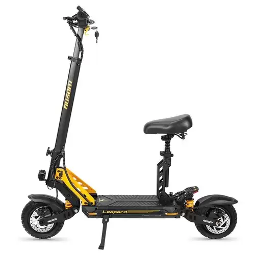 Pay Only $899.00 For Ausom Leopard 10-inch Off-road Electric Scooter, 1000w Motor 34mph Max Speed 20.8ah Battery 52 Miles Range, 265lb Max Load With Smart Lcd Display And Detachable Seat Ip54 With This Coupon Code At Geekbuying