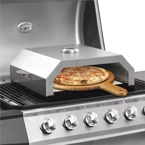 Pay Only $71.99 For Pizza Oven With Ceramic Stone For Gas Charcoal Bbq With This Coupon Code At Geekbuying