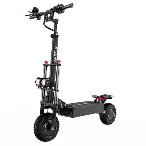 Pay Only $1,357.55 For Duotts D88 Electric Scooter 11 Inch Off-road Tires 2800w*2 Dual Motor 85km/h Max Speed 60v 38ah Battery For 100km Range 150kg Load Double Absorbers With Seat With This Coupon Code At Geekbuying