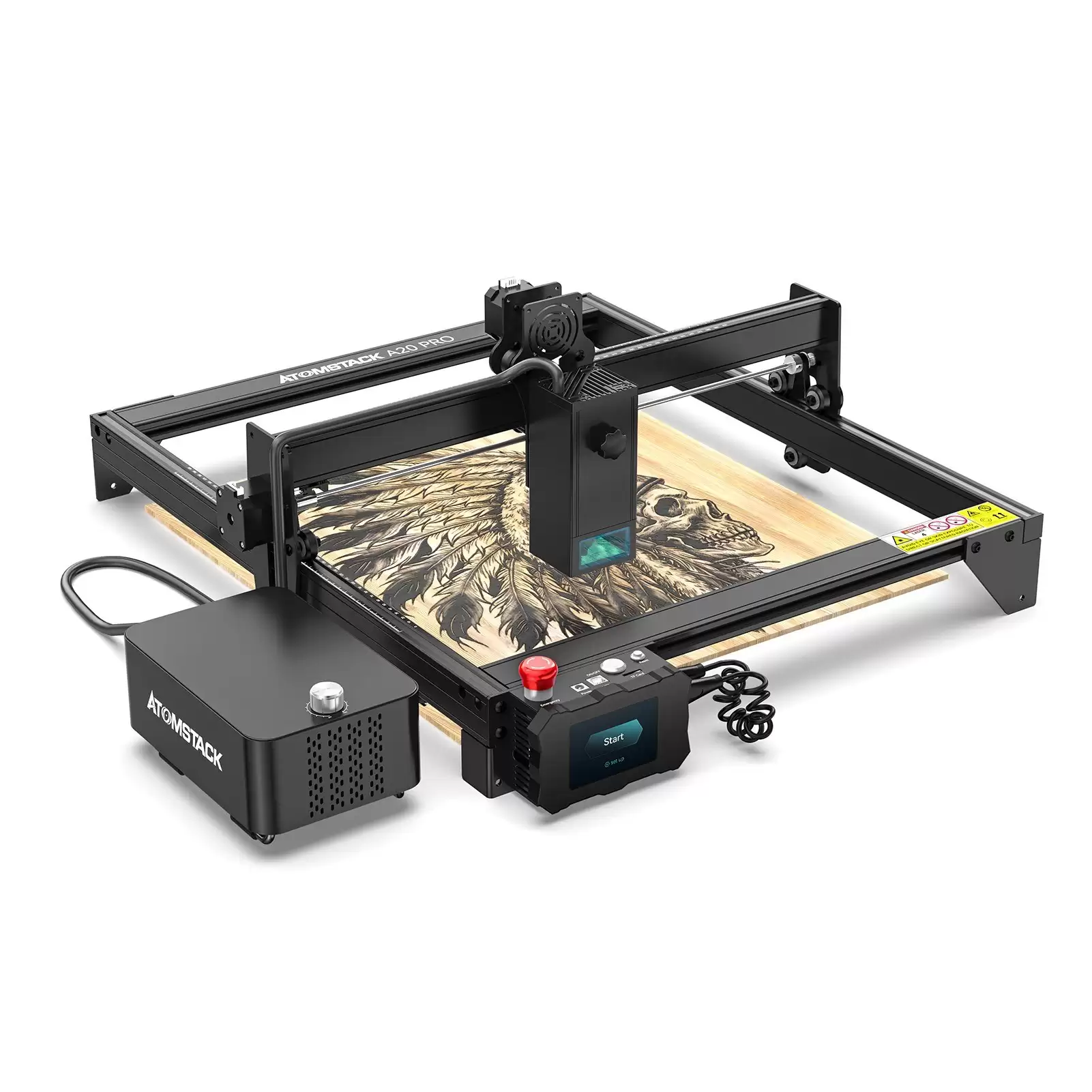 Order In Just $595 Atomstack A20 Pro 20w Laser Engraving Cutting Machine With Air Assist Accessory Using This Tomtop Discount Code
