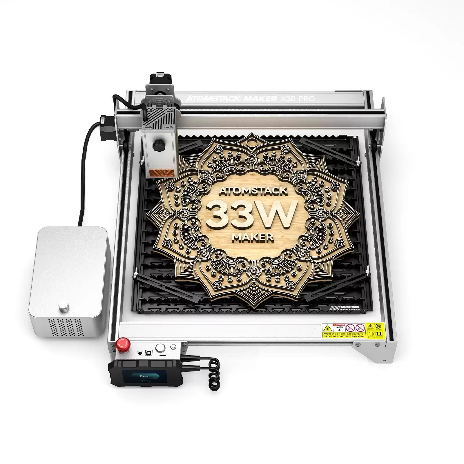 Order In Just $1089 Atomstack Maker X30 Pro 33w Laser Engraver With F30 Pro Air Assist System With This Discount Voucher