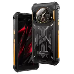 Pay Only $132.69 For Fossibot F101 Pro Rugged Smartphone Unlocked 2023, 8gb+128gb, Ai Triple Camera, Functional Rear Display, 10600mah Large Battery, Fingerprint/face Unlock, Nfc, Hac, Android 13.0 - Orange With This Coupon Code At Geekbuying