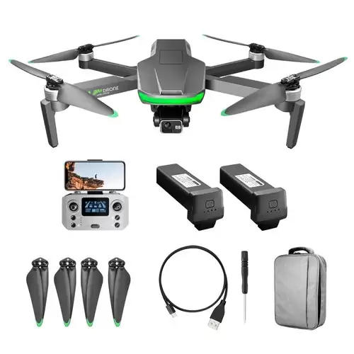 Order In Just $177.38 S155 Rc Drone 5ghz Relay Built-in Dual 2.7k Three-axis Gimbal - 2 Batteries With This Discount Coupon At Geekbuying