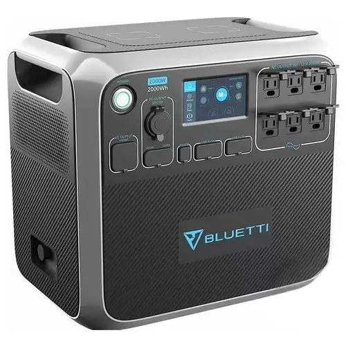 Order In Just $1,706.15 Bluetti Poweroak Ac200p 2000wh/2000w Power Station 5 Flexible Recharging Ways Bms Dc & Ac Output - Black With This Discount Coupon At Geekbuying