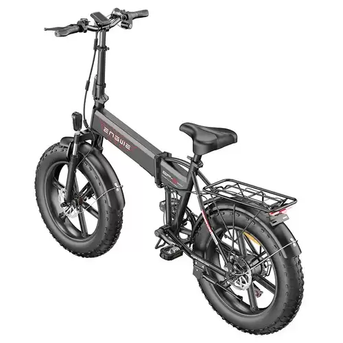 Order In Just $969.00 Engwe Ep-2 Pro Folding Electric Bike 2022 Version 20*4.0 Inch Fat Tire 750w Motor 48v 13ah Battery 35km/h Max Speed 100km Range Mountain Beach Snow Bicycle Dual Disc Brake - Black With This Discount Coupon At Geekbuying