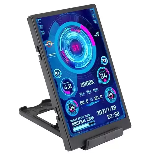 Order In Just $19.99 3.5 Inch Ips Type-c Secondary Screen Cpu Gpu Ram Hdd Monitoring Usb Display With This Discount Coupon At Geekbuying
