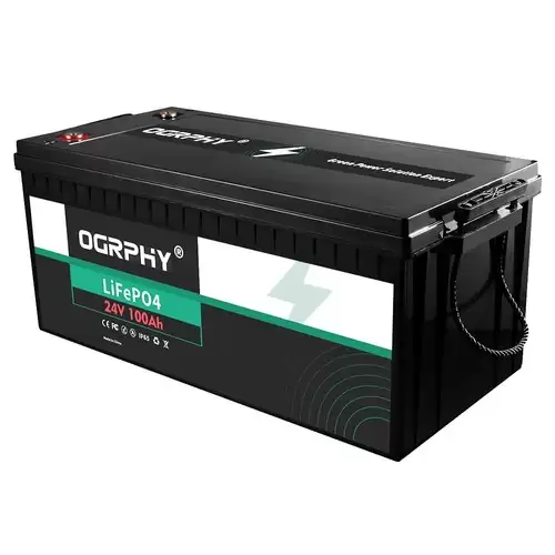 Pay Only $489.00 For Ogrphy Lifepo4 24v 100ah Lithium Battery, 2560wh Energy, 5000 Deep Cycles, Built-in 100a Bms With This Coupon Code At Geekbuying