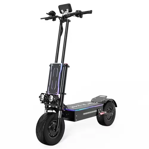 Pay Only $1,655.80 For Duotts D99 Off-road Electric Scooter 13 Inch Pneumatic Tires 3000w*2 Dual Motors 85km/h Max Speed 60v 38ah Battery 100km Long Range 150kg Max Load Dual Shock Absorption With Turn Signal Lights Front & Rear Hydraulic Brake Oil Brake With This Coupon Code At Geekbuying