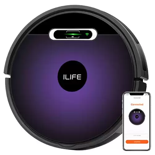 $14 Off For Ilife V3s Max Robot Vacuum Cleaner, 2000pa Suction, Gyro Path Planning, 1l Dust Bag, 600ml Dustbin, Max 90mins Runtime, 2400mah Battery, App/voice Control With This Discount Coupon At Geekbuying