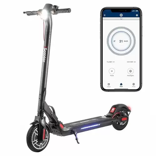 Order In Just $339.00 Iscooter M5 Pro Electric Scooter 8.5 Inch Honeycomb Tire 350w Motor 31km/h Max Speed 7.8ah Battery For 35km Range Front And Rear Shock Absorbers App Control With This Discount Coupon At Geekbuying