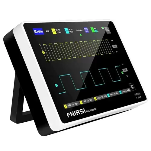 Pay Only $143.00 For Fnirsi 1013d 7inch Tablet Oscilloscope, 2 Channels, 100mhz Bandwidth, 1gsa/s Sampling - Eu Plug With This Coupon Code At Geekbuying
