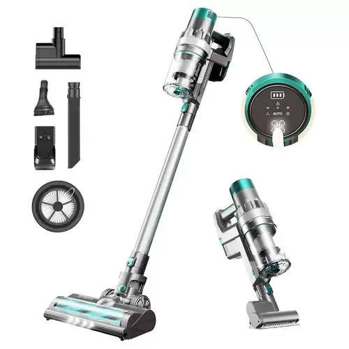 Pay Only $145.99 For Ultenic U11 Pro Cordless Vacuum Cleaner 350w 26kpa Suction 3 Adjustable Modes 2200mah Battery Air Cooling Technology Led Display Removable Battery - Gray With This Coupon Code At Geekbuying