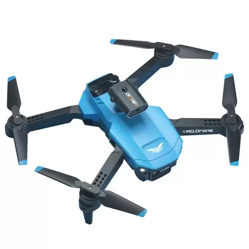 Order In Just $39.90 Jjrc H106 4k Adjustable Camera All-round Obstacle Avoidance Foldable Rc Drone Dual Camera Two Batteries - Blue With This Discount Coupon At Geekbuying