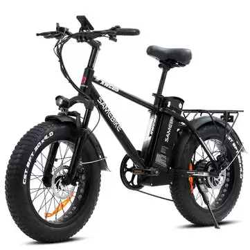 Get 44.38% Off On [Eu Direct] Samebike Xwc05 Electric Bike 13ah 48v 750w 20*4 Inches E At Banggood