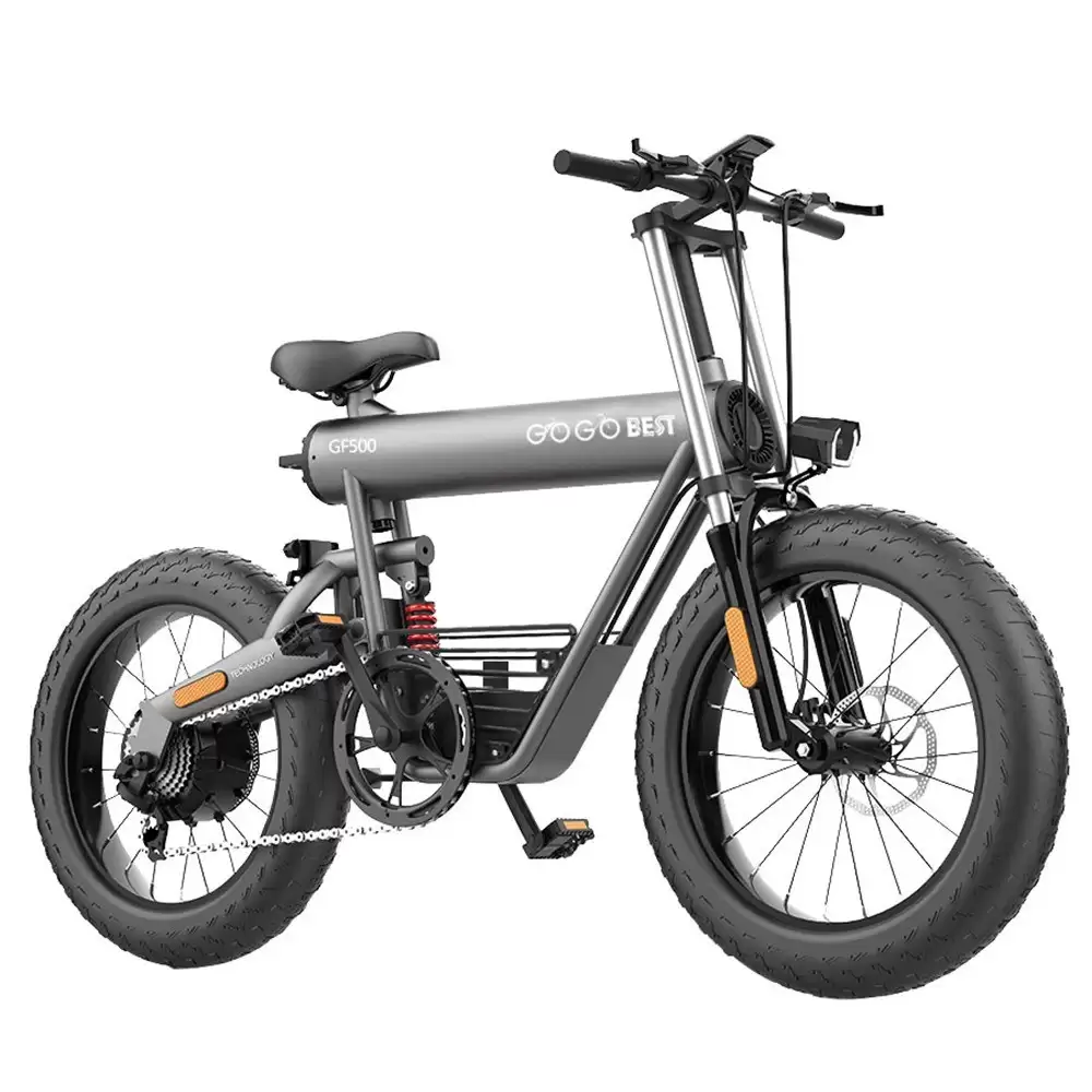 Get $50 Off On Gogobest Gf500 20*4 Inch Fat Tire 750w Motor Electric Bicycle With This Coupon Code At Tomtop