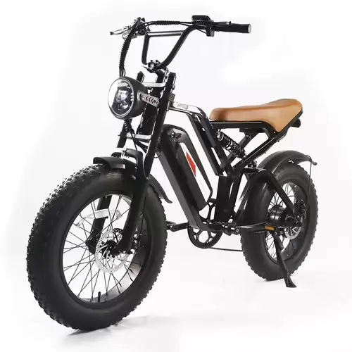 Pay Only €959.99 For Eueni Fxh009 Electric Mountain Bike 20*4.0 Inch Tire 48v 750w Motor 45km/h Max Speed 15ah Battery 96km Range Shimano 7-speed Gear - Black With This Coupon Code At Geekbuying