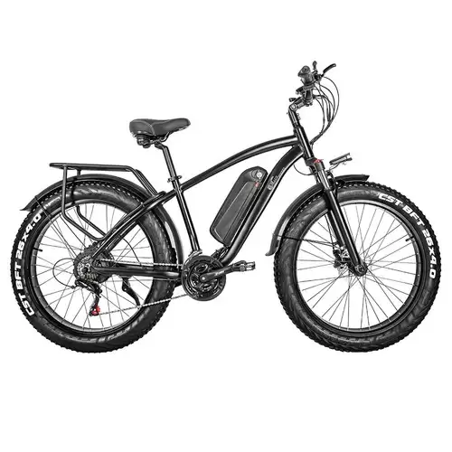 Pay Only $1069.99 For Cmacewheel M26 Electric Bike 26*4.0in Cst Tire 750w Motor 40-45km Max Speed 48v 17ah Battery 110km Range - Black With This Coupon Code At Geekbuying